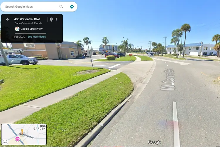 A clear example of how google maps can help you assess bike routes