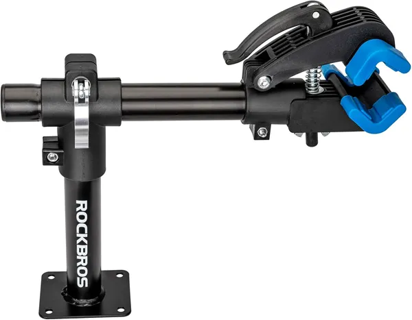 Rockbros bike repair bench stand with clamp and swivel