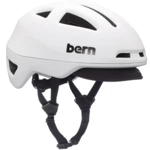 Bern Major MIPS urban helmet with low profile design and integrated light mount