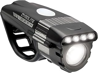 Cygolite Dash Pro 600 bike light mounted on handlebar