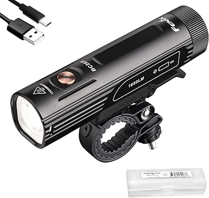 Fenix BC26R rechargeable bike light with 1600 lumen output